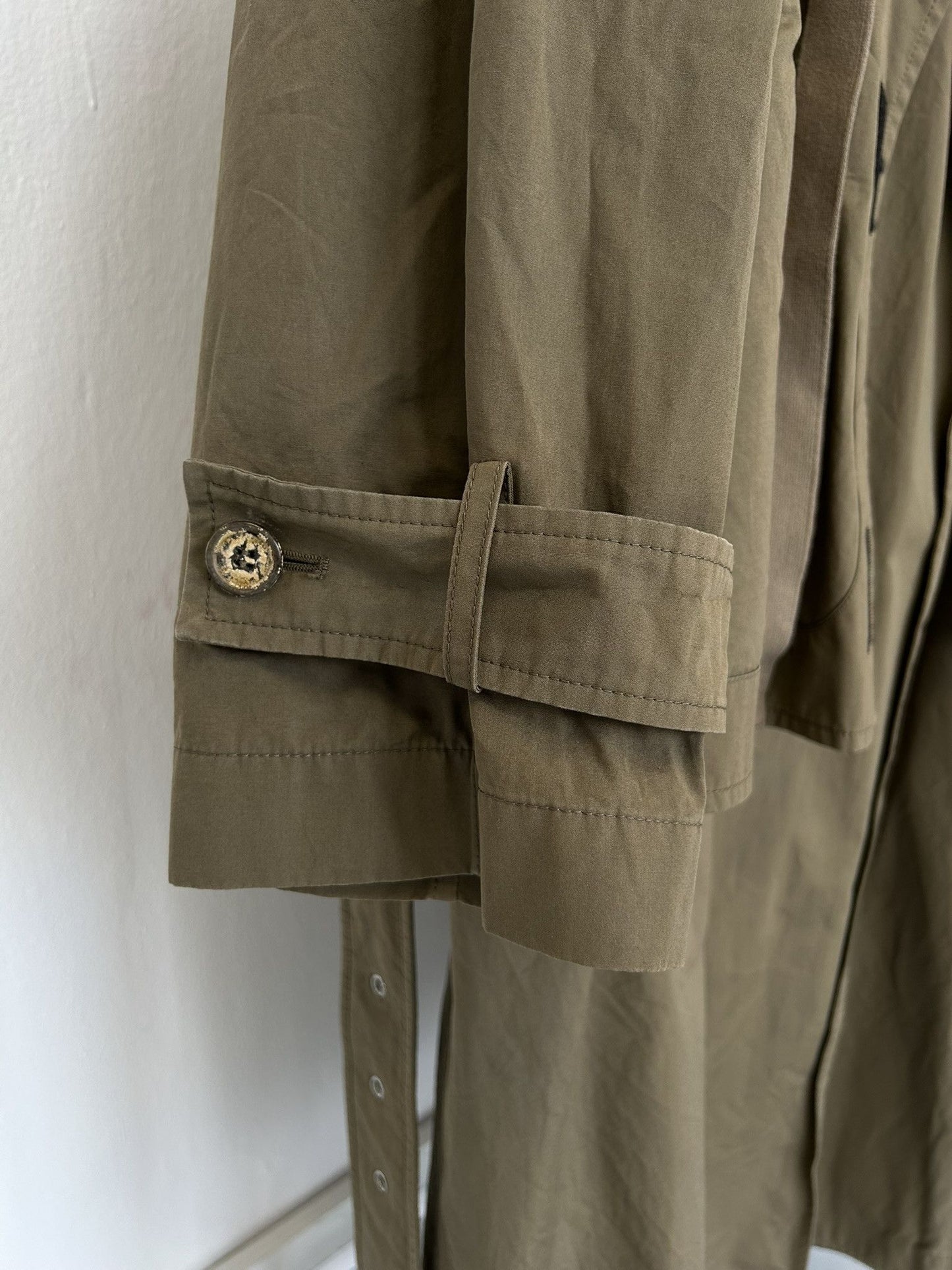 2019 Stella McCartney oversized layered trench coat