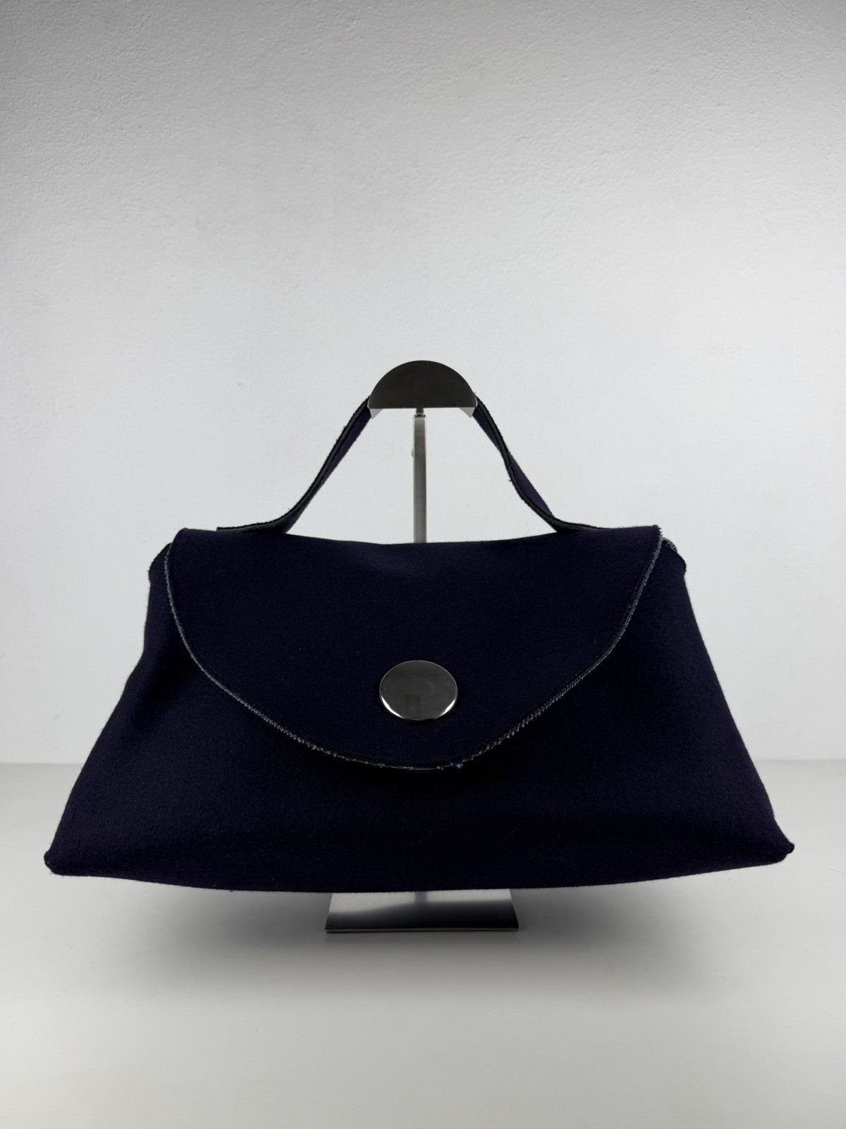 AW2014 Celine by Phoebe Philo wool felt orb bag