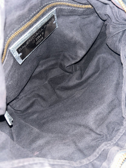 Balenciaga first bag in dark gray