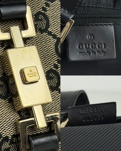 Gucci Tom Ford era gg monogram canvas jackie handbag