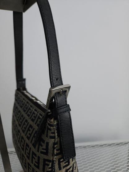 Fendi zucchino ff monogram canvas mini bag pochette