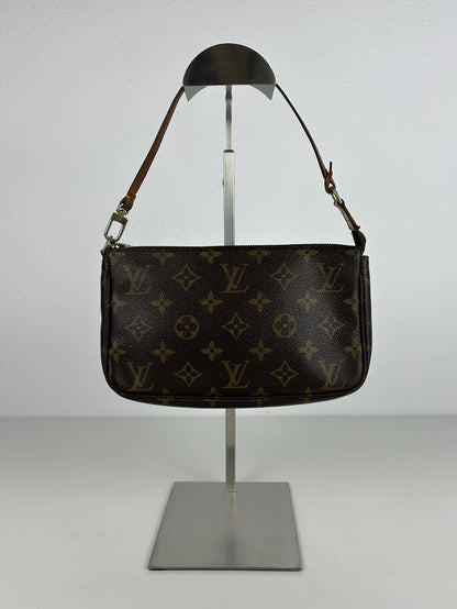 Vintage Louis Vuitton monogram pochette accessoires mini bag