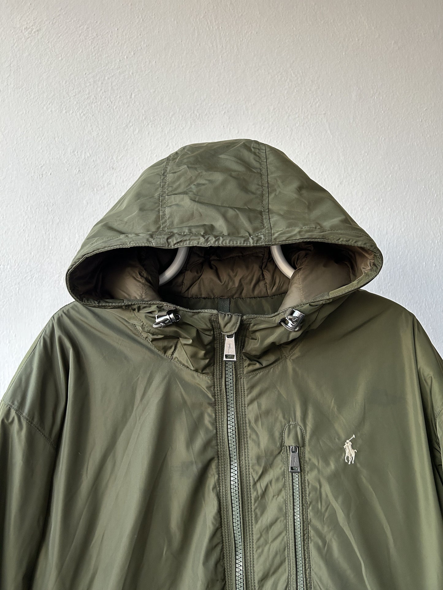 Ralph lauren hooded light puffer jacket