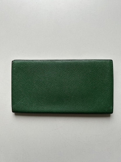 Vintage hermes osaka long bifold wallet