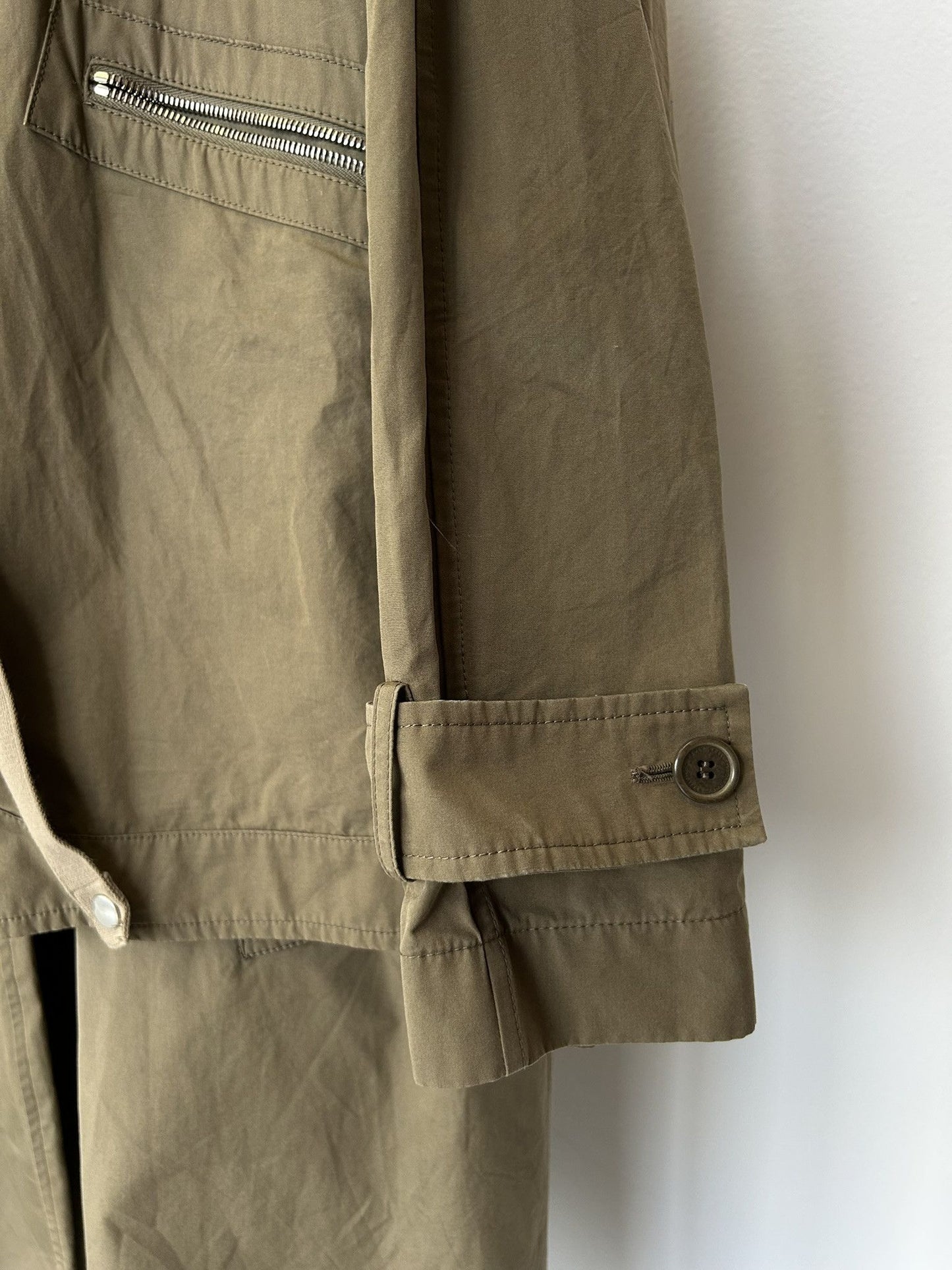 2019 Stella McCartney oversized layered trench coat