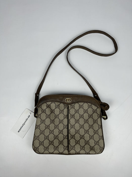 Vintage 80s Gucci GG monogram shoulder/ crossbody bag