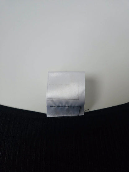 SS2001 Chanel viscose ribbed see through knit