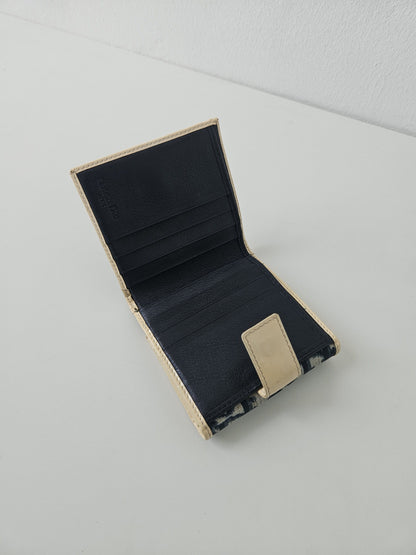 Vintage y2k Dior trotter monogram trifold wallet