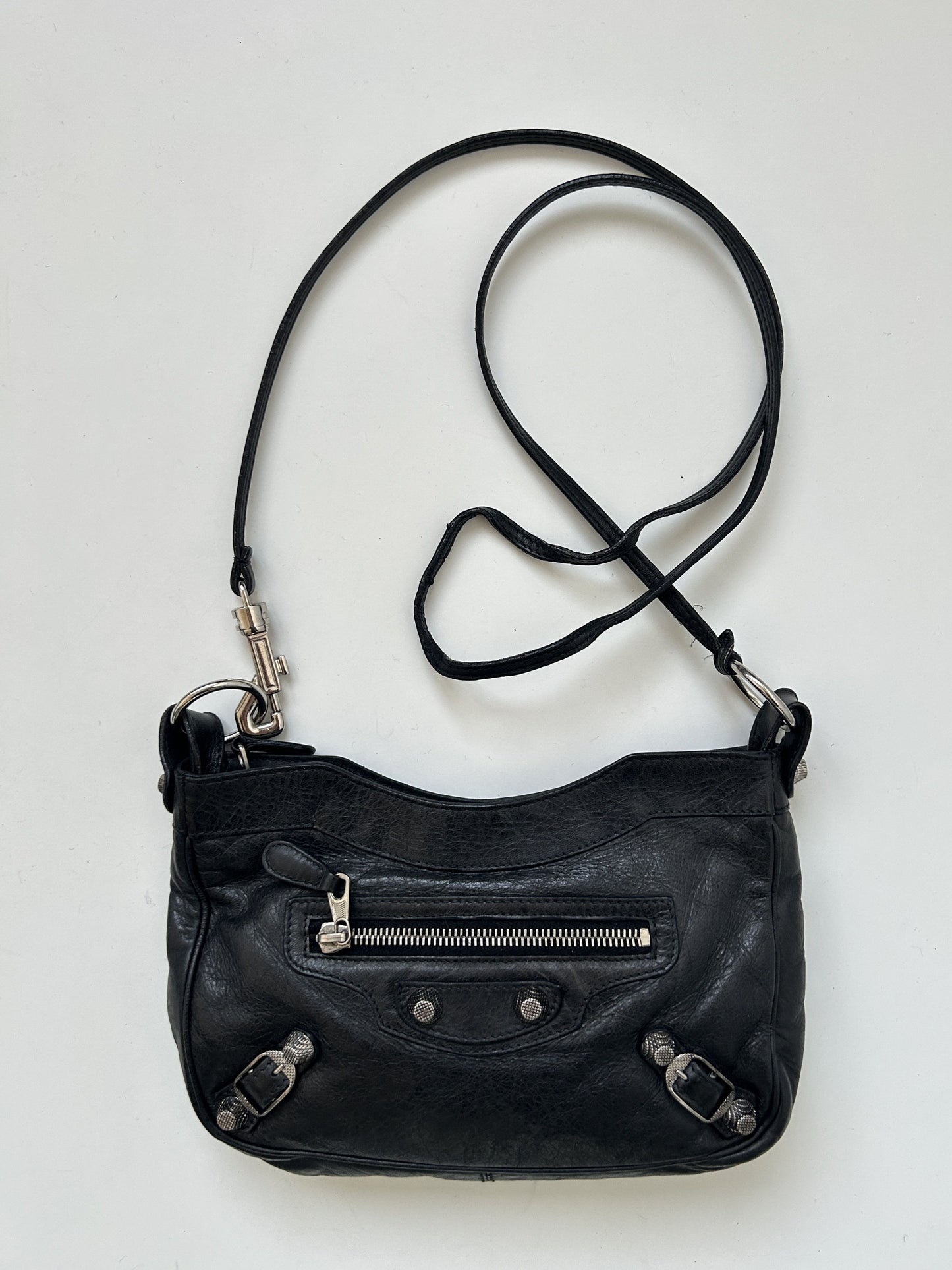 Balenciaga the hip giant hardware mini shoulder/ crossbody bag
