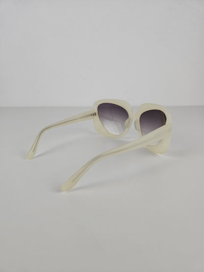 Hussein Chalayan 75-HC02 oversized space age sunglasses