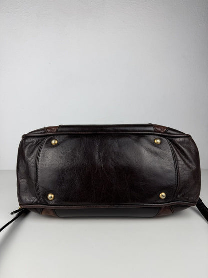 Miu Miu vitello leather bowling bag