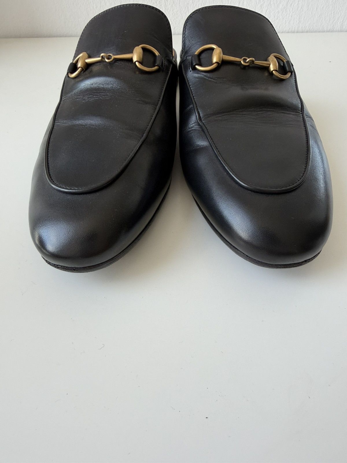 Gucci princetown horsebit slip on loafers