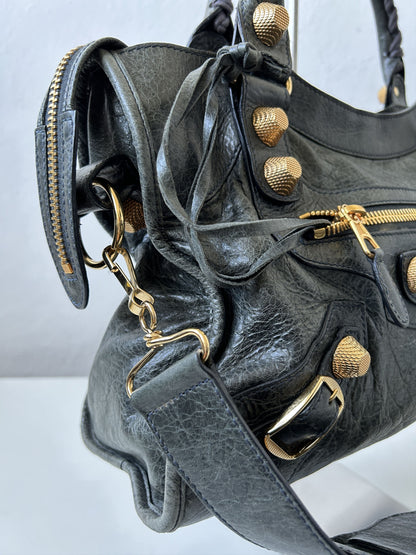 Balenciaga giant hardware city bag