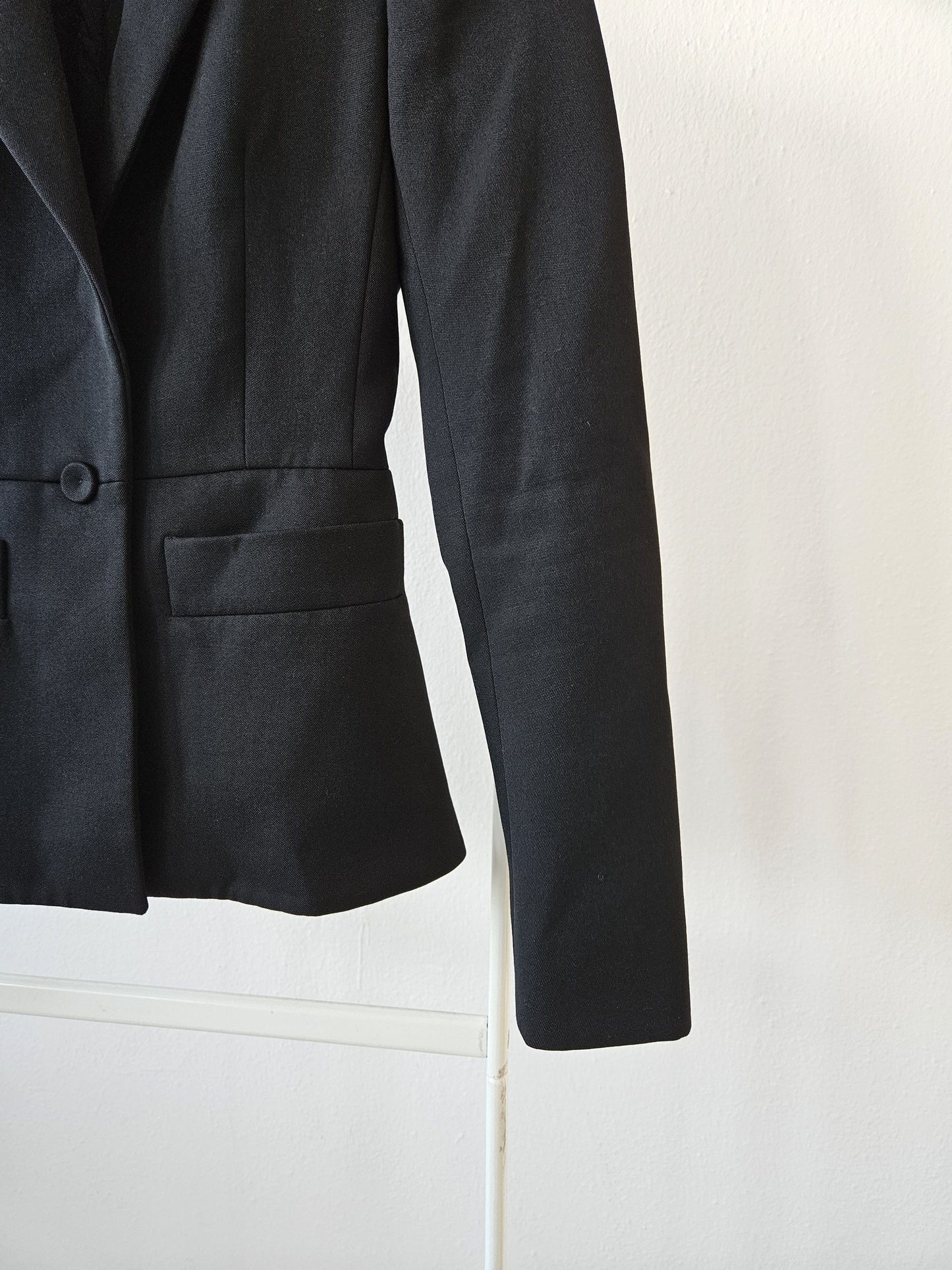 2009 Balenciaga blazer with padded shoulders