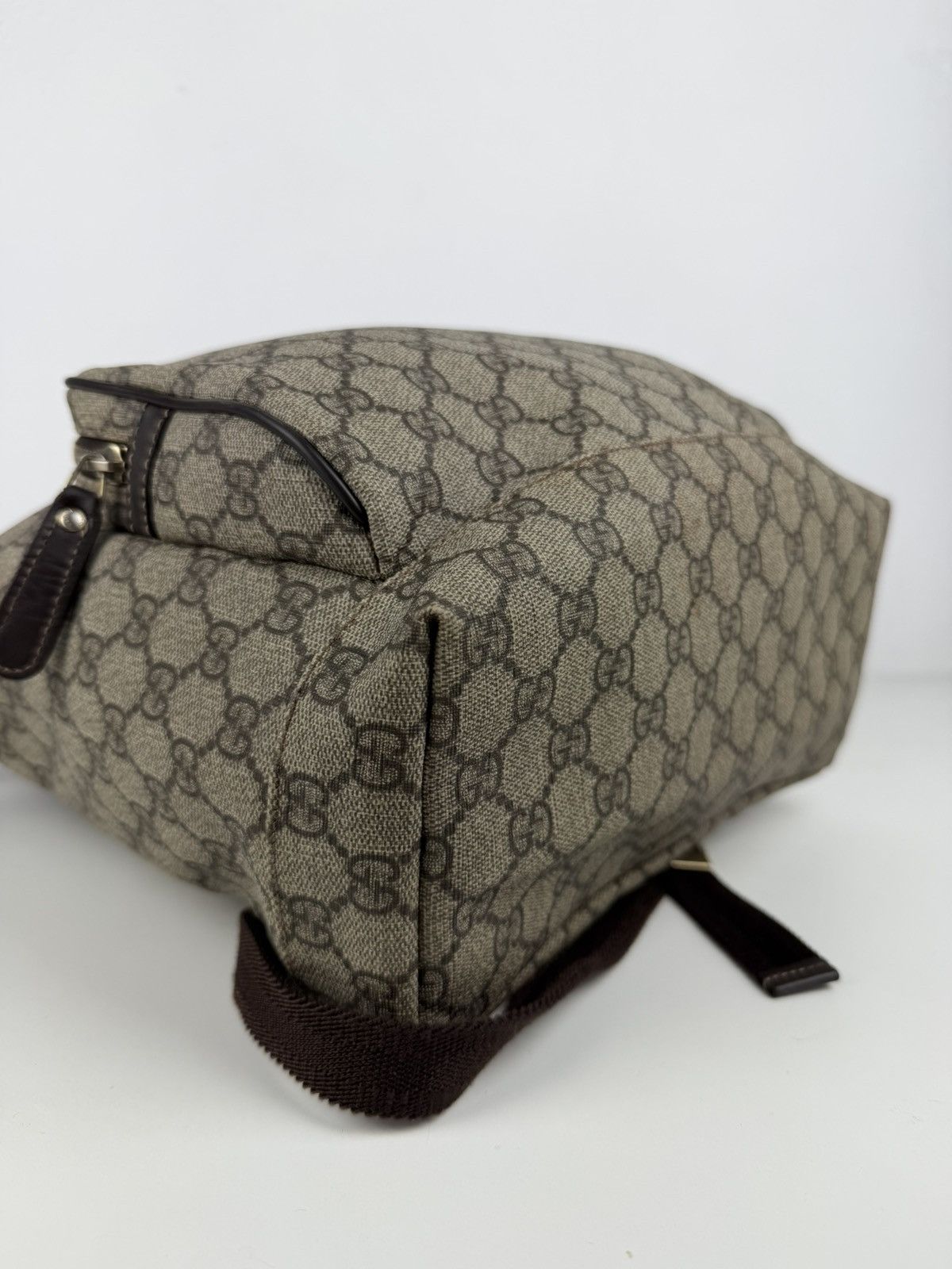 Gucci GG supreme canvas monogram backpack
