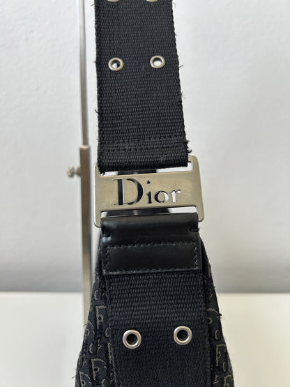 Y2k Dior street chic half moon hobo handbag
