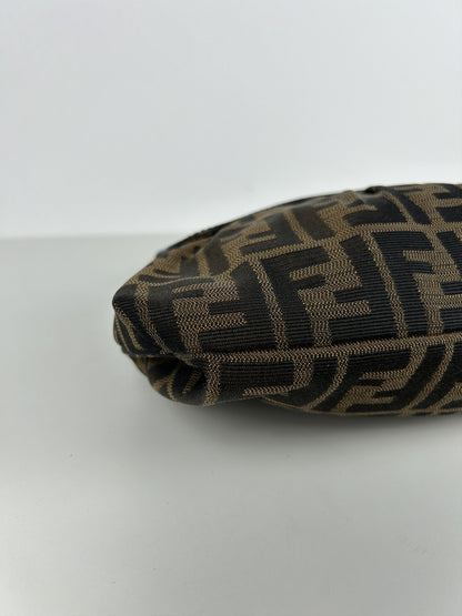 Fendi zucca monogram canvas chef bag baguette