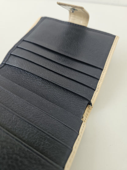 Vintage y2k Dior trotter monogram trifold wallet