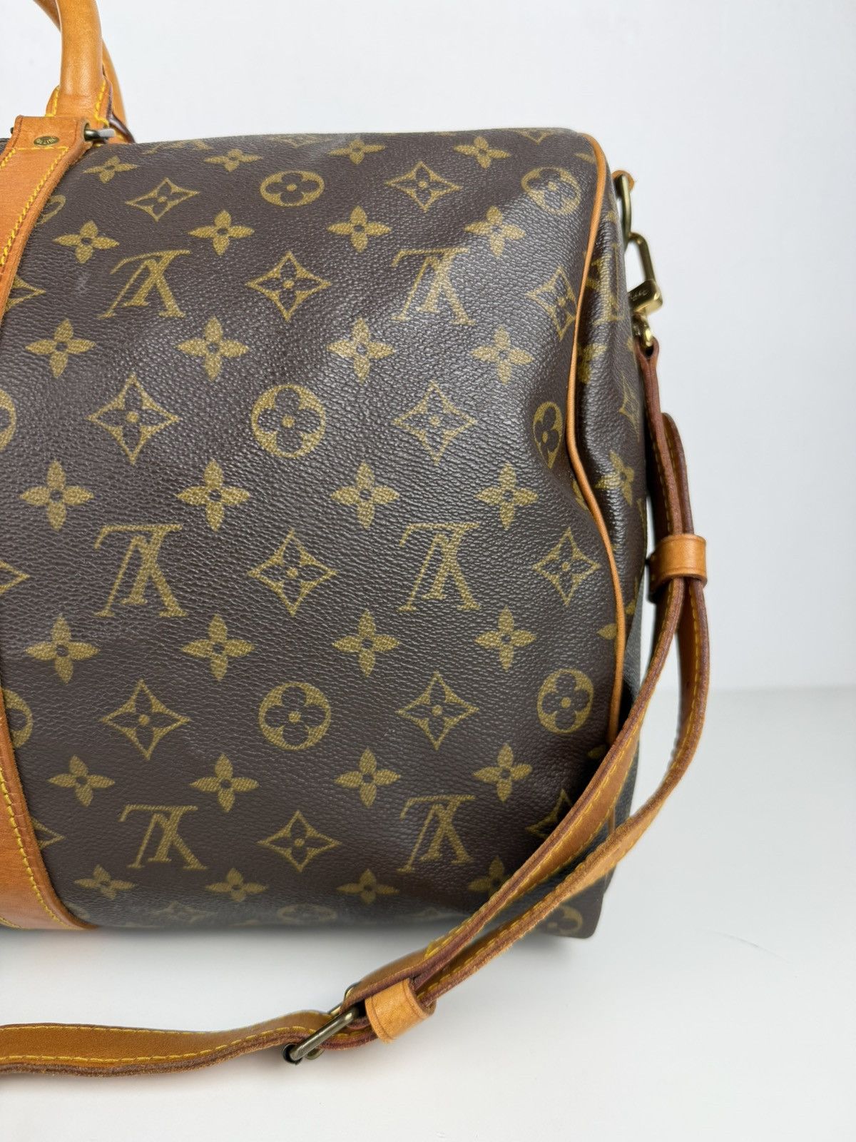 Vintage Louis Vuitton monogram keepall 50 bandouliere
