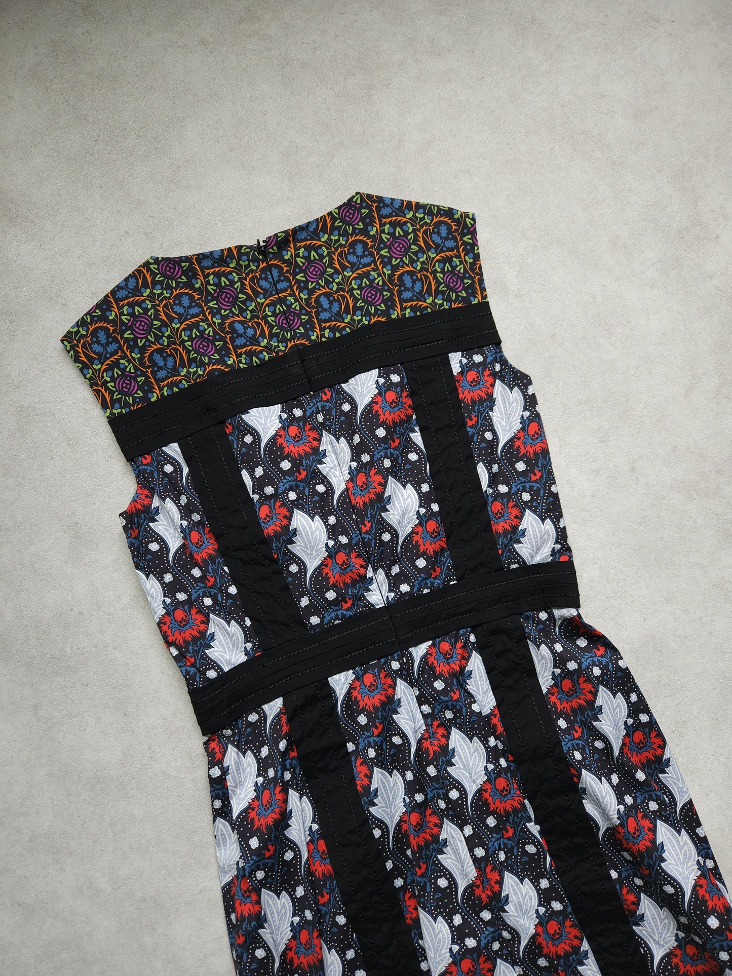SS2015 Holliday & Brown prada floral sleeveless midi dress