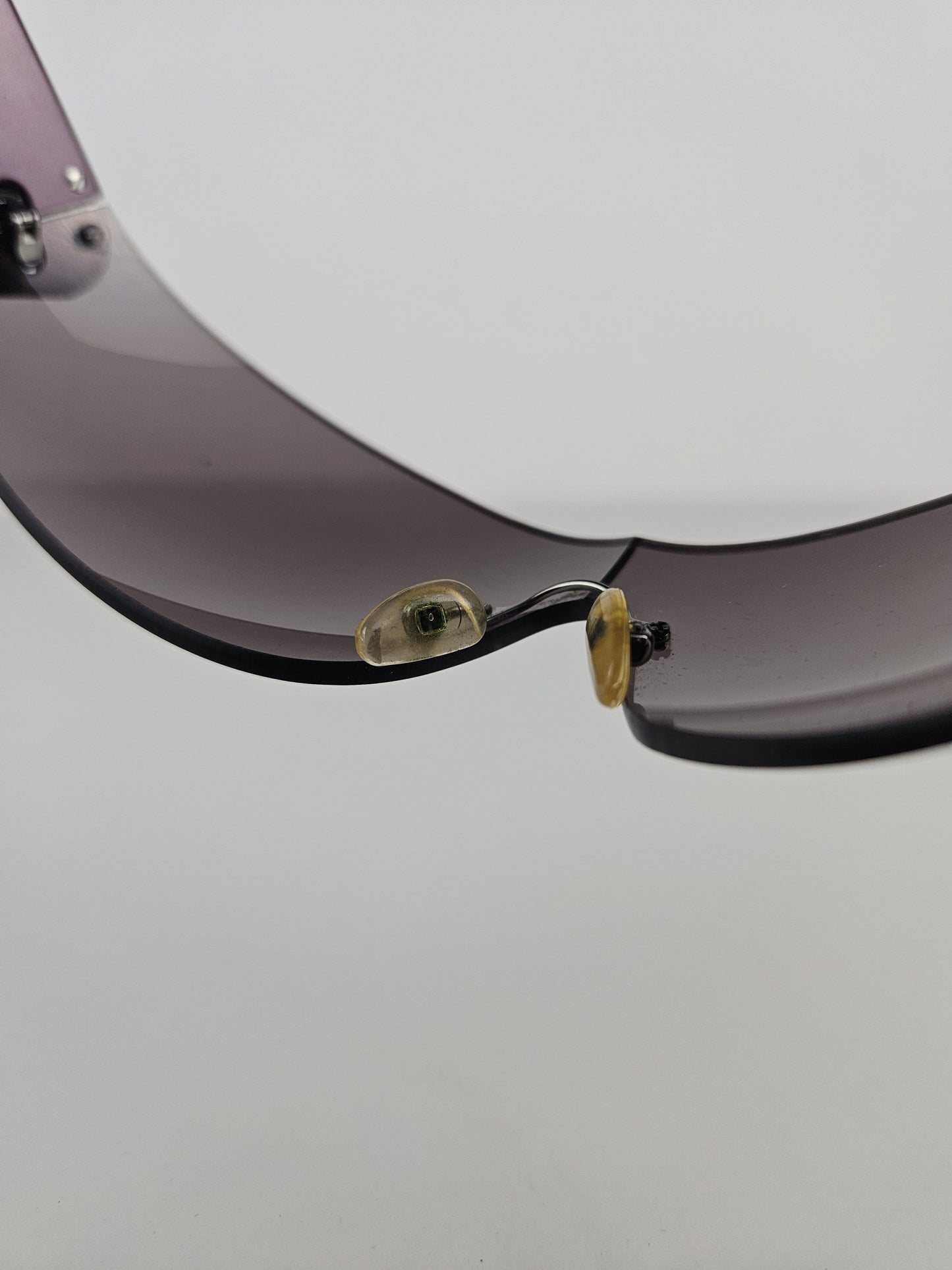 Archive y2k Prada SPR58F wraparound flame sunglasses