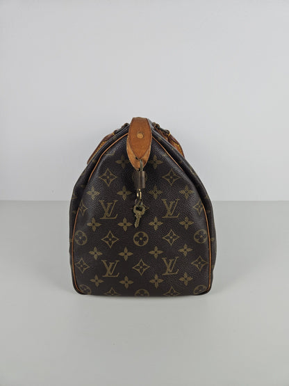 Vintage 80s Louis Vuitton monogram speedy 35 boston bag