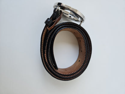 Gucci guccissima leather belt