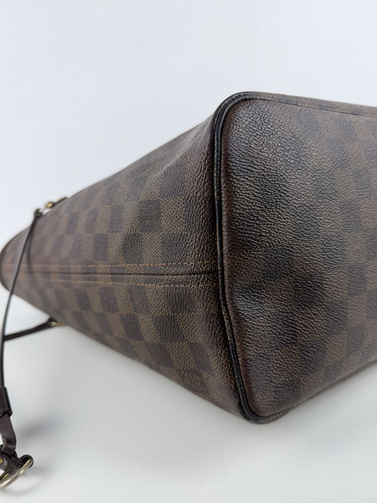 Louis Vuitton damier ebene neverfull mm tote bag