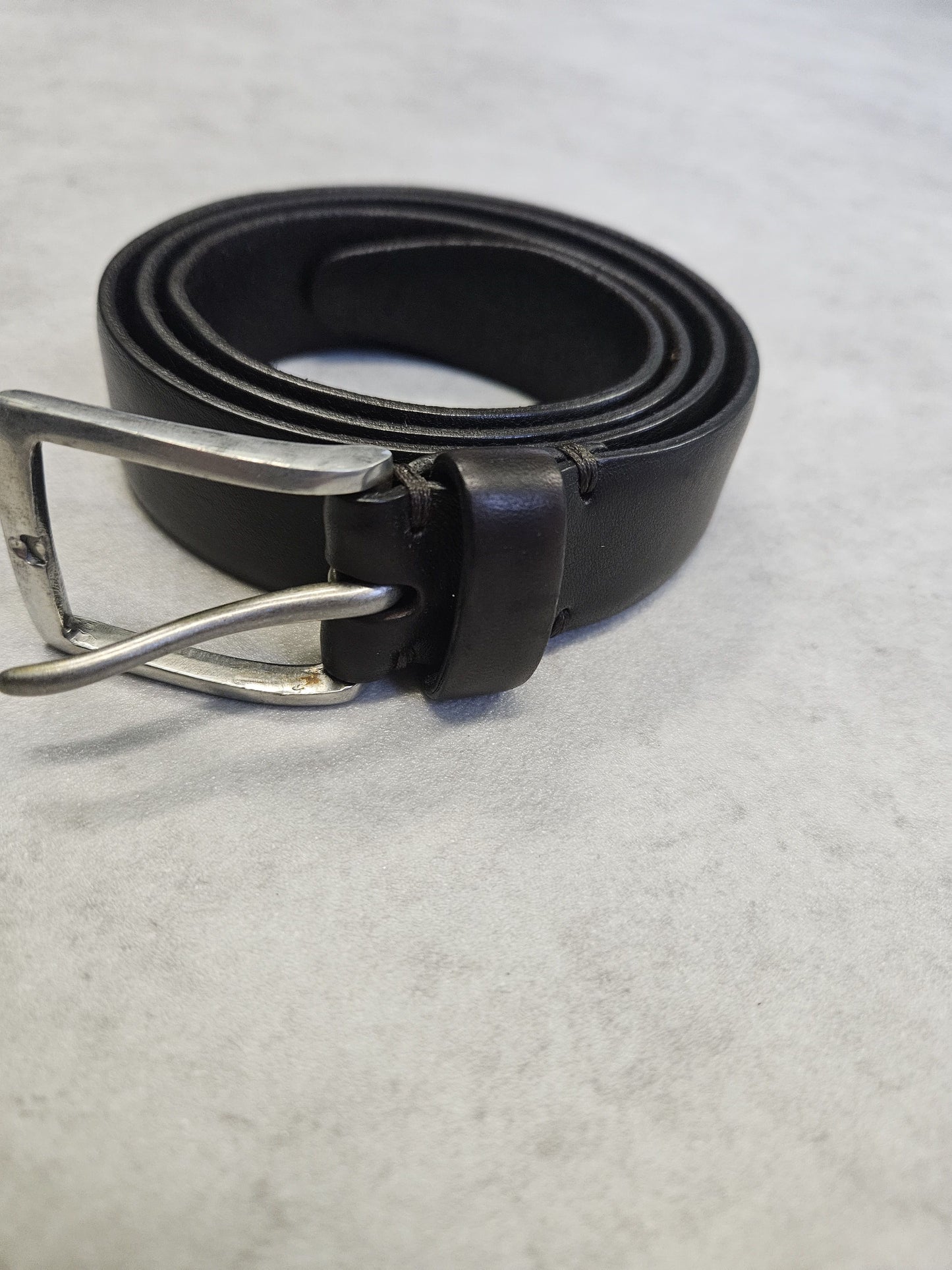 John Varvatos hand made leather belt