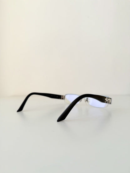 Vintage y2k Dior CD7681J rhinestone embellished glasses