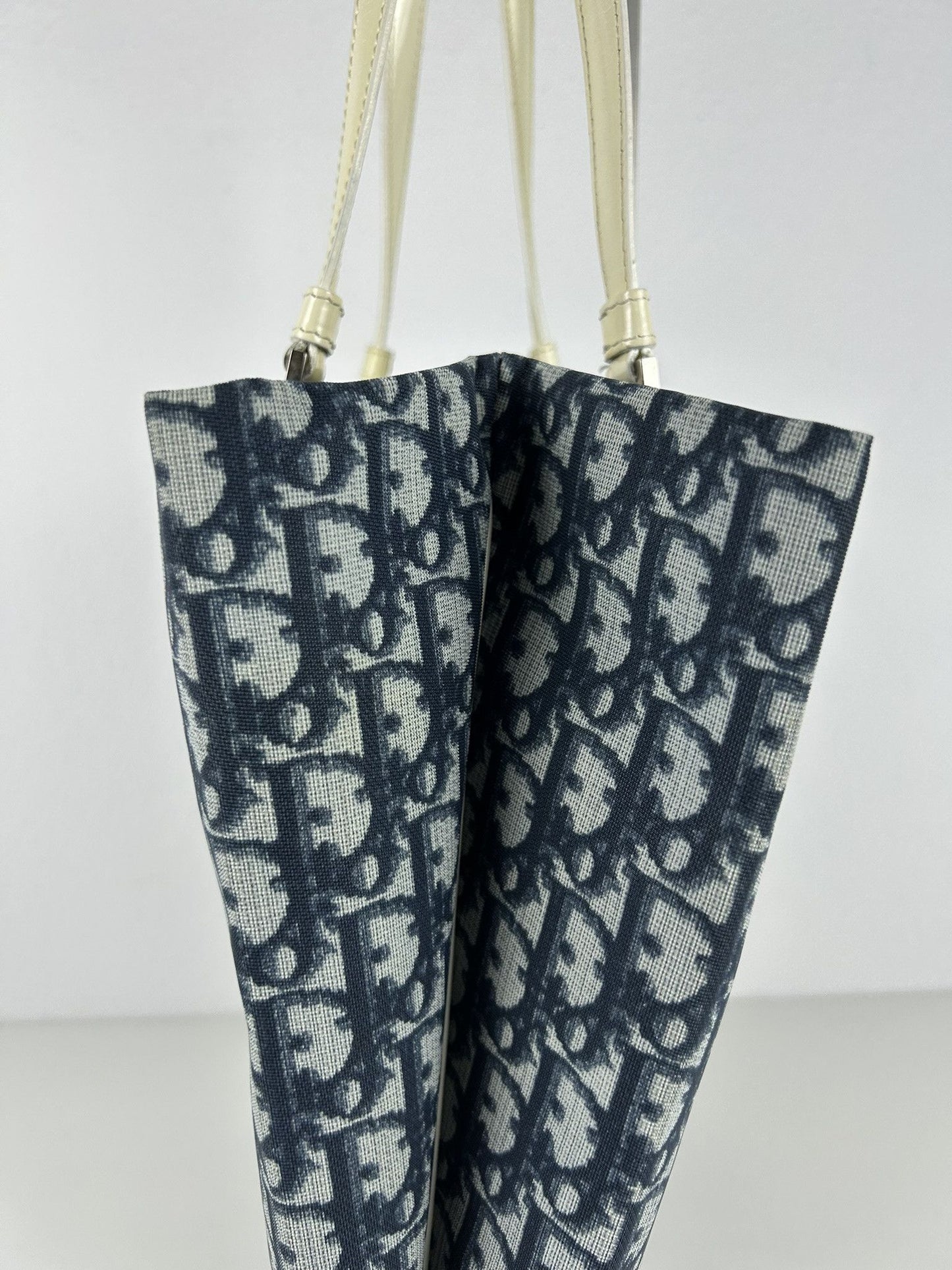 Y2k Dior by John Galliano trotter oblique monogram tote