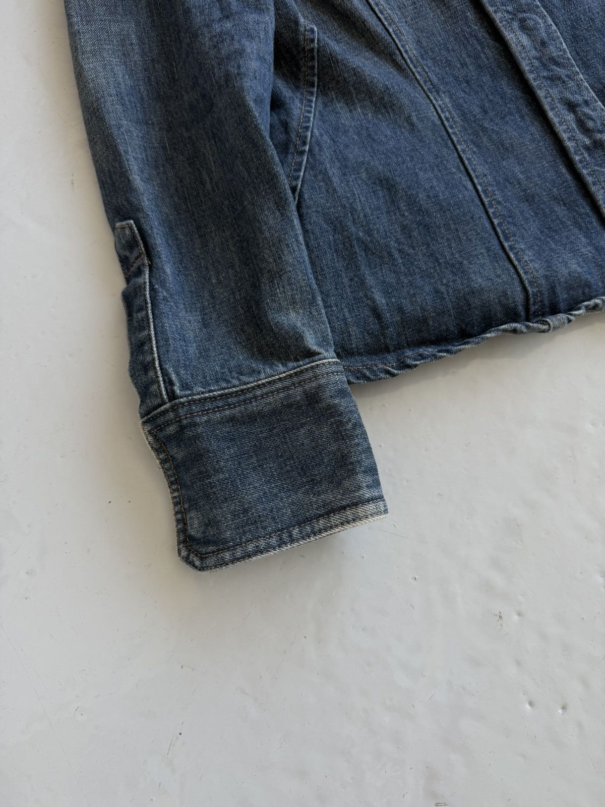 AW2001 Gucci Tom Ford era denim overshirt jacket