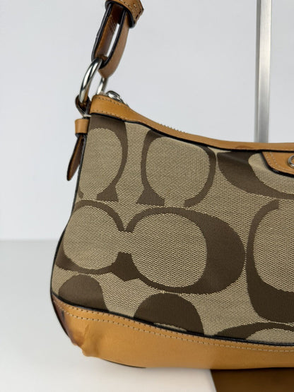 Coach signature small hobo bag