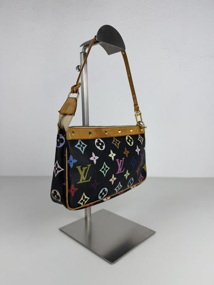 Louis Vuitton x Takashi Murakami pochette accessoires multicolor