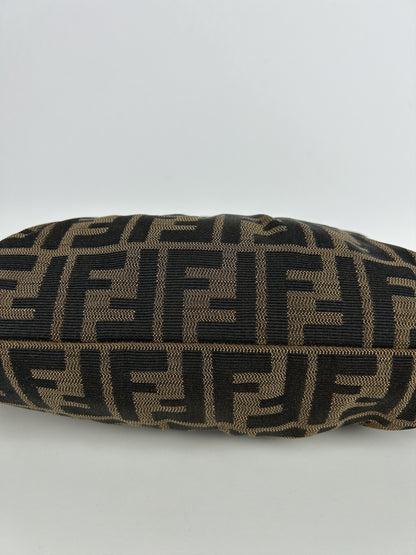 Fendi zucca monogram canvas chef bag baguette
