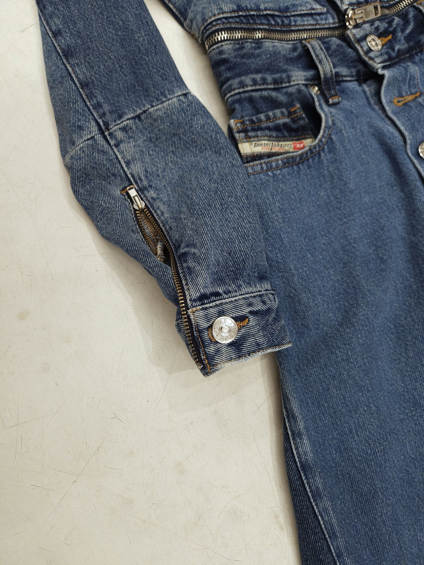 Diesel denim jumpsuit