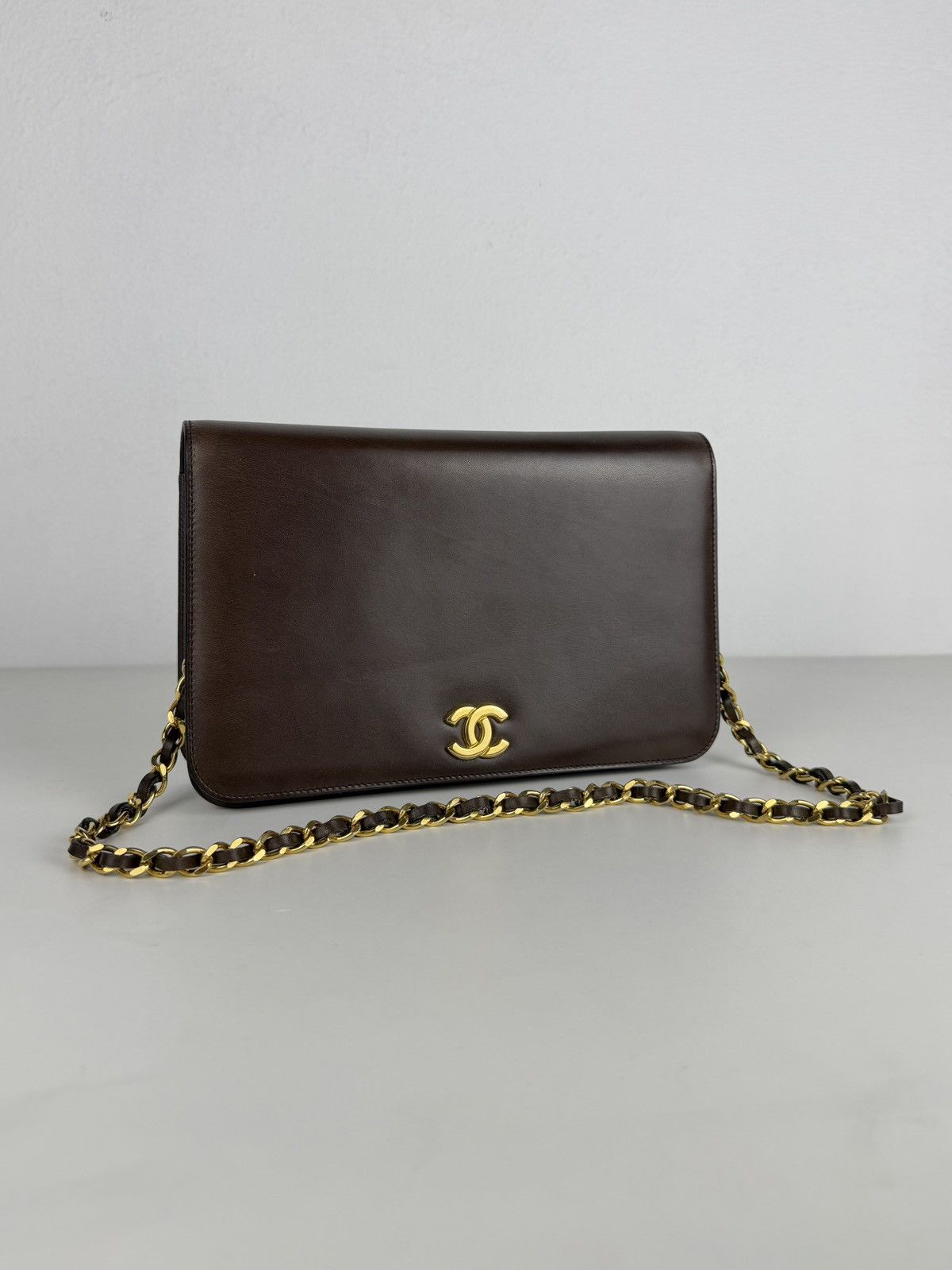 Vintage Chanel CC flap handbag