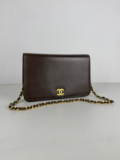 Vintage Chanel CC flap handbag