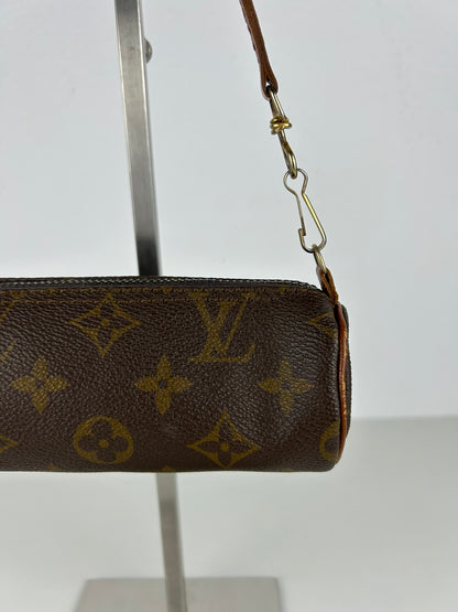 Vintage 80s Louis Vuitton monogram Papillon mini pouch bag