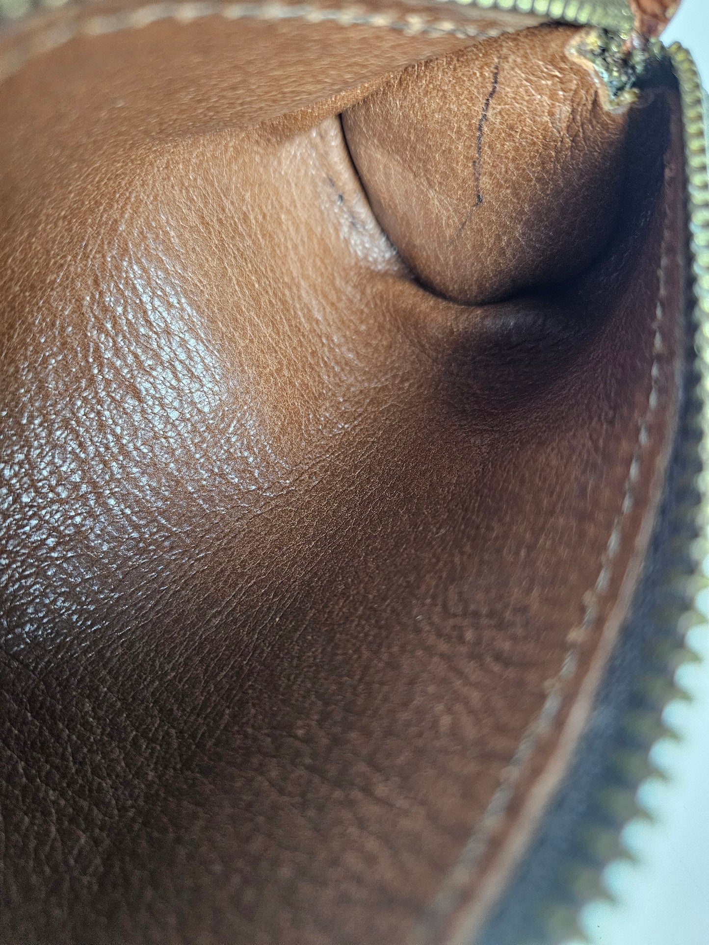 Vintage 80s Louis Vuitton monogram Papillon mini pouch bag