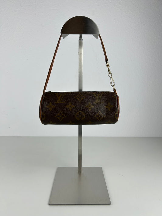 Vintage 80s Louis Vuitton monogram Papillon mini pouch bag
