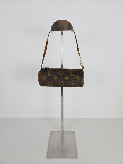 Vintage 80s Louis Vuitton monogram Papillon mini pouch bag