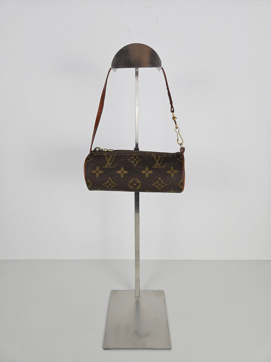 Vintage 80s Louis Vuitton monogram Papillon mini pouch bag