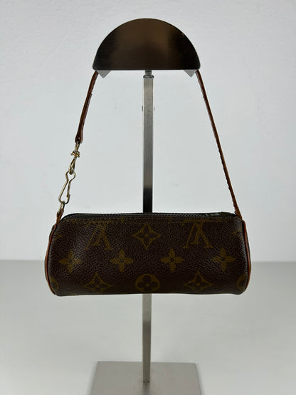 Vintage 80s Louis Vuitton monogram Papillon mini pouch bag