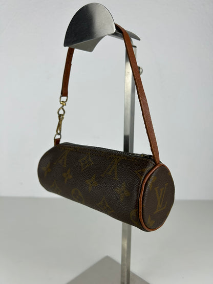 Vintage 80s Louis Vuitton monogram Papillon mini pouch bag