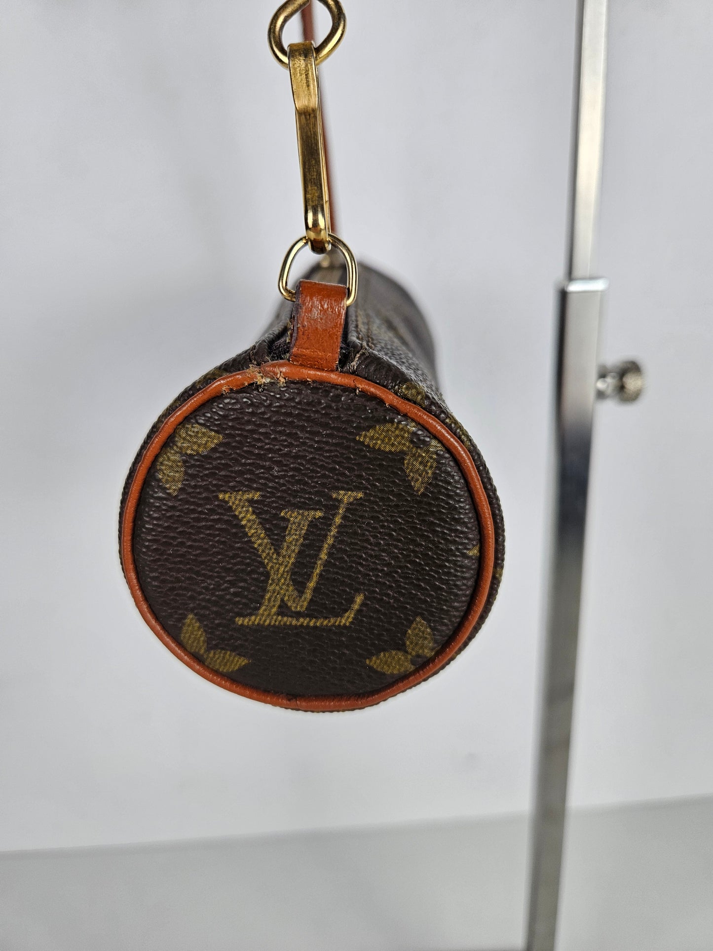 Vintage 80s Louis Vuitton monogram Papillon mini pouch bag