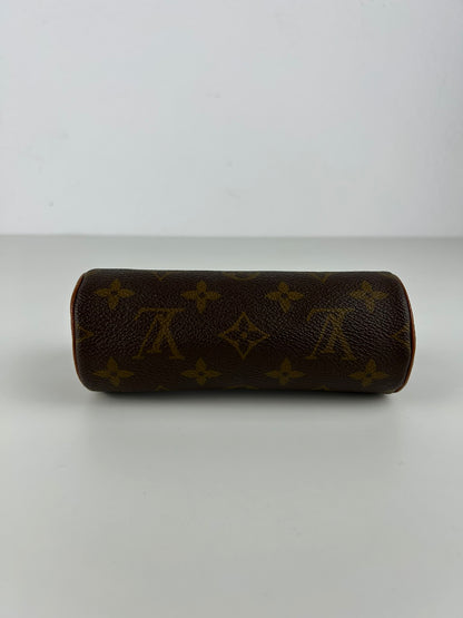 Vintage 80s Louis Vuitton monogram Papillon mini pouch bag